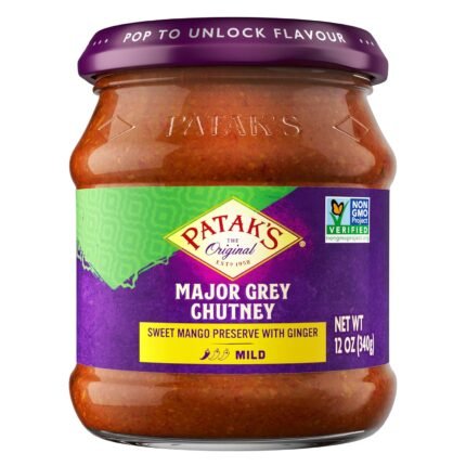 pataks major grey chutney mango & ginger image