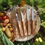 opinel essentials kitchen knives box set natural image