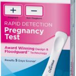clearblue plus pregnacy test 1 count pack image