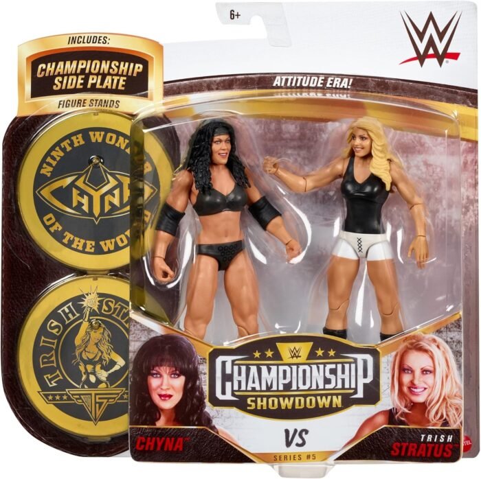 wwe chyna vs trish stratus 2 doll image