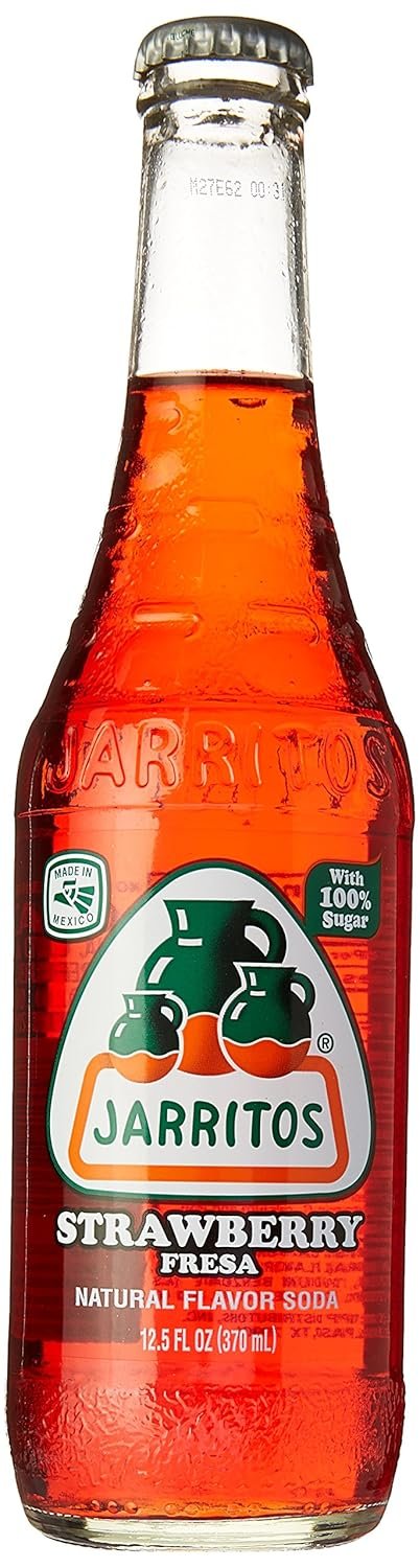 jarritos strawberry soft drink image