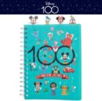 disney 100 anniversary tab journal notebook turquoise book image