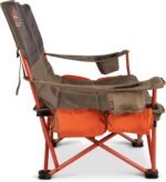 kelty low loveseat nest 2 person chair with blankets beluga image