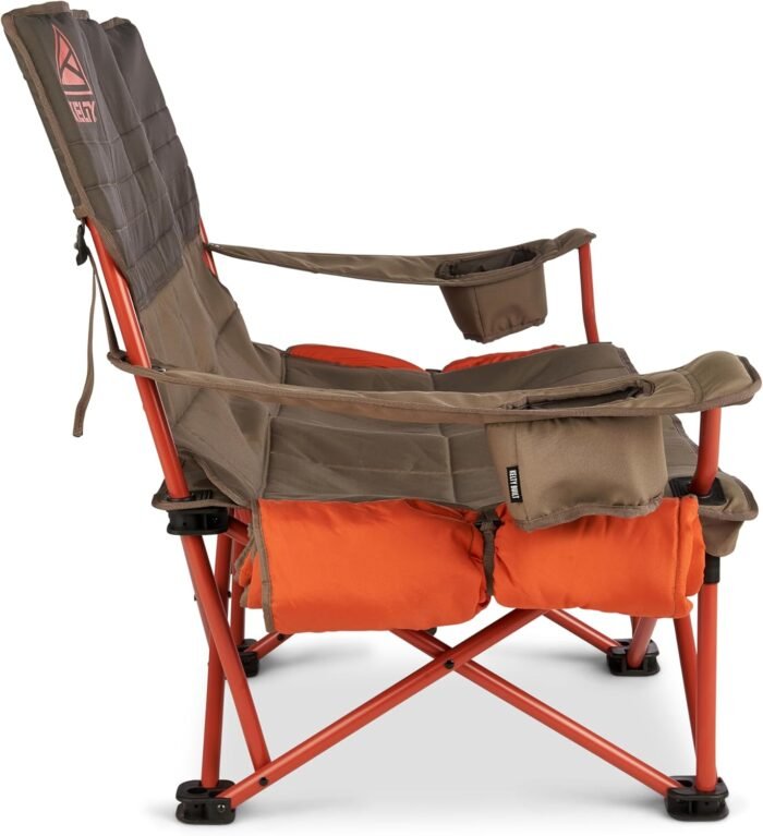 kelty low loveseat nest 2 person chair with blankets beluga image