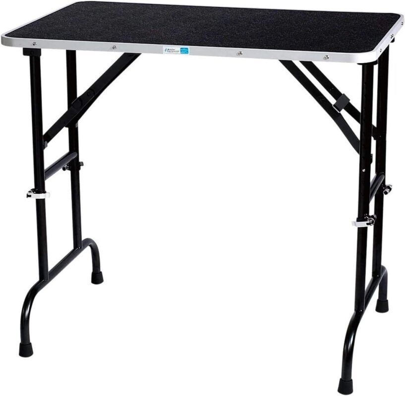 adjustable height grooming table image