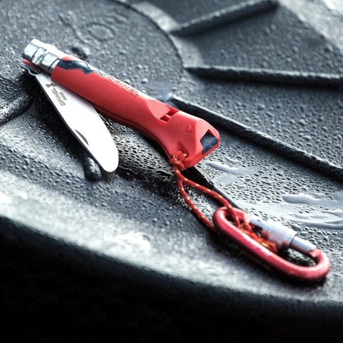 opinel junior no 7 folding knife with whistle image