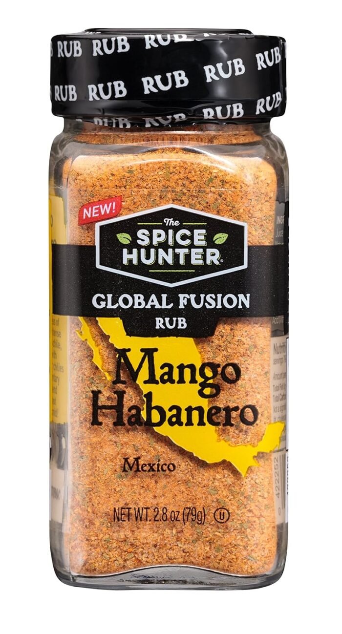 spice hunter mango habanero rub bottle image