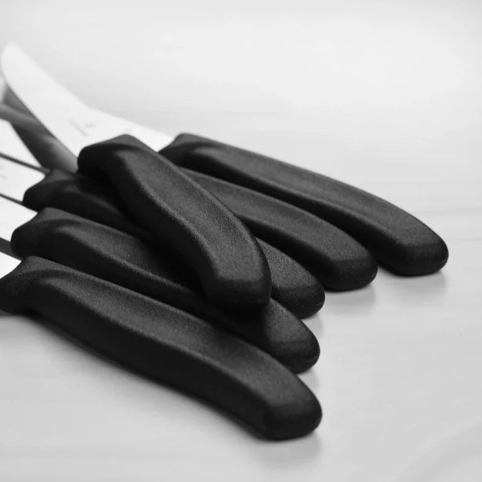 victorinox swiss classic 6 steak knife set serrated blades image