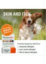 homoeopet skin and itch relief pack image