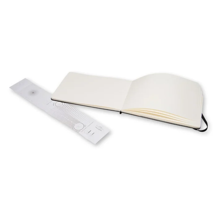 moleskine art black notebook image