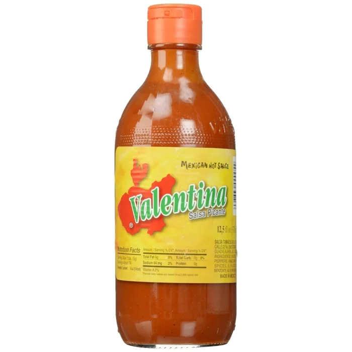 valentina salsa picante mexican hot sauce bottle image
