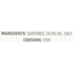 crown prince boneless sardines in olive oil pack details image
