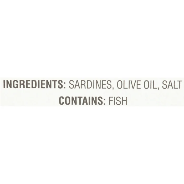 crown prince boneless sardines in olive oil pack details image