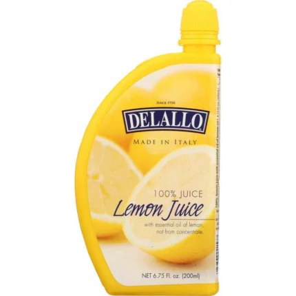 delallo juice lemon bottle image