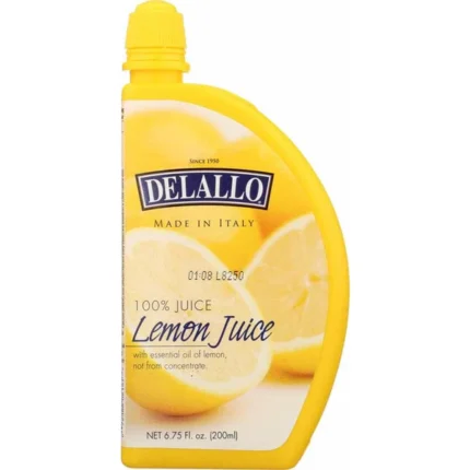 delallo juice lemon bottle image