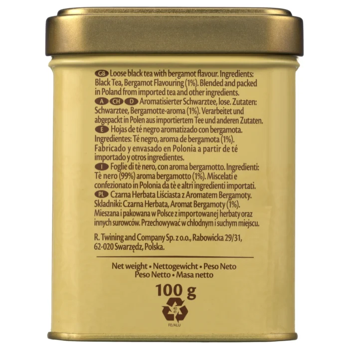 twining tea loose earl grey pack image