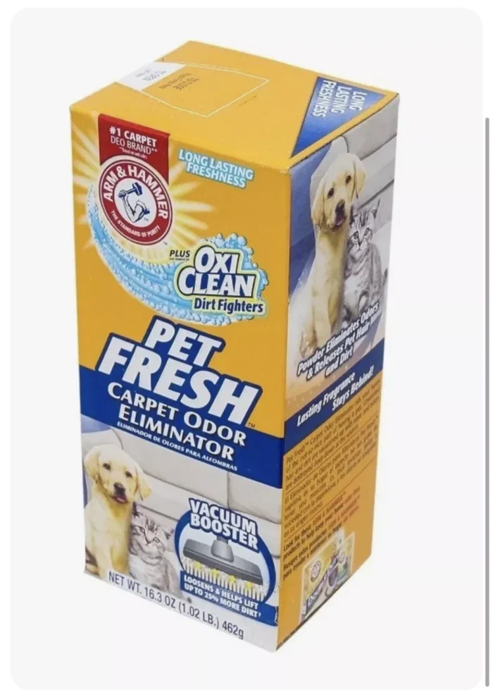 pet fresh carpet odor eliminator pack image