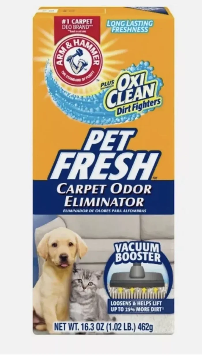 pet fresh carpet odor eliminator pack image