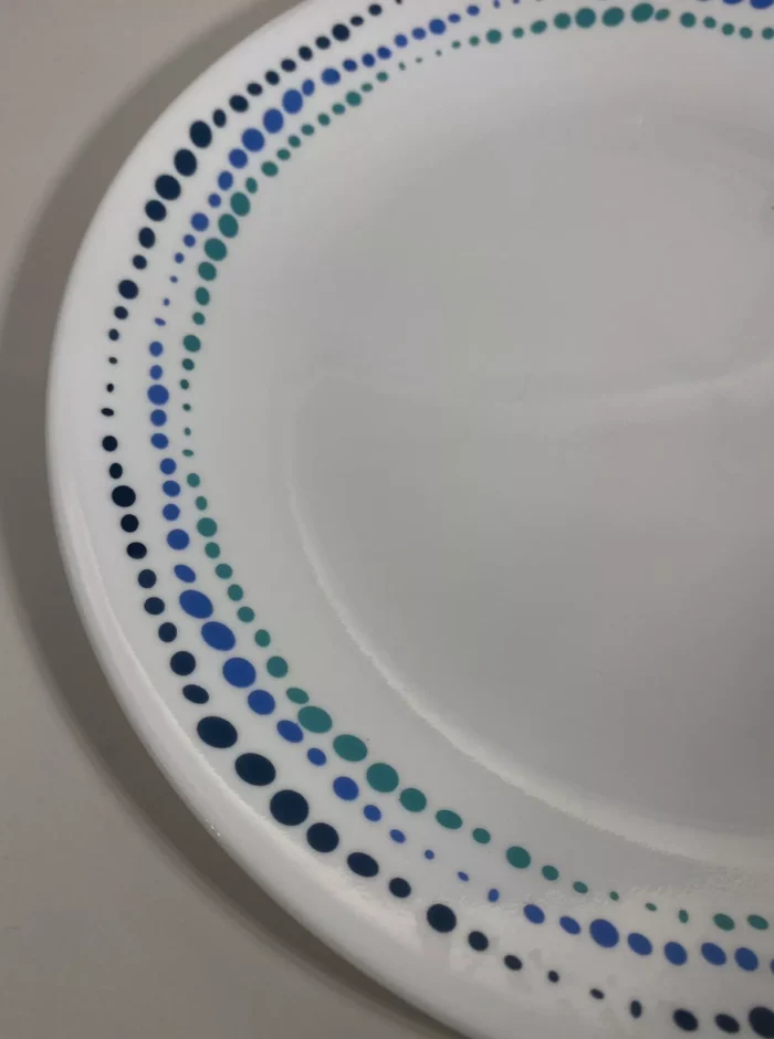 corelle livingware ocean blues 6.75 plate image