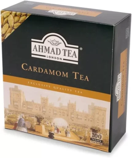 ahmad cardamon tea 100 bags pack image