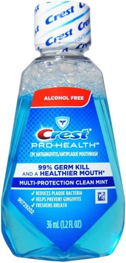 crest pro-health clean mint bottle image