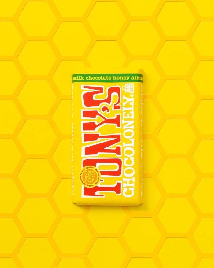 tony's chocolonely honey almond nougat pack image