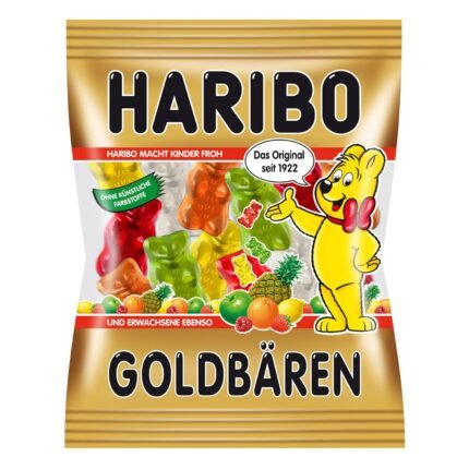 haribo goldbaren, gold bears 200g pack image