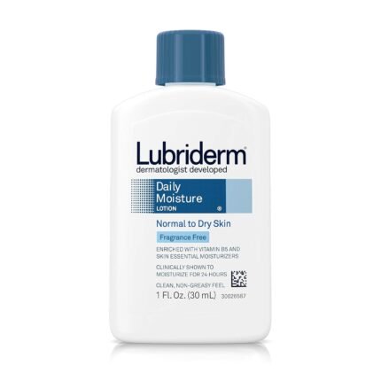 lubriderm daily moisture lotion bottle image