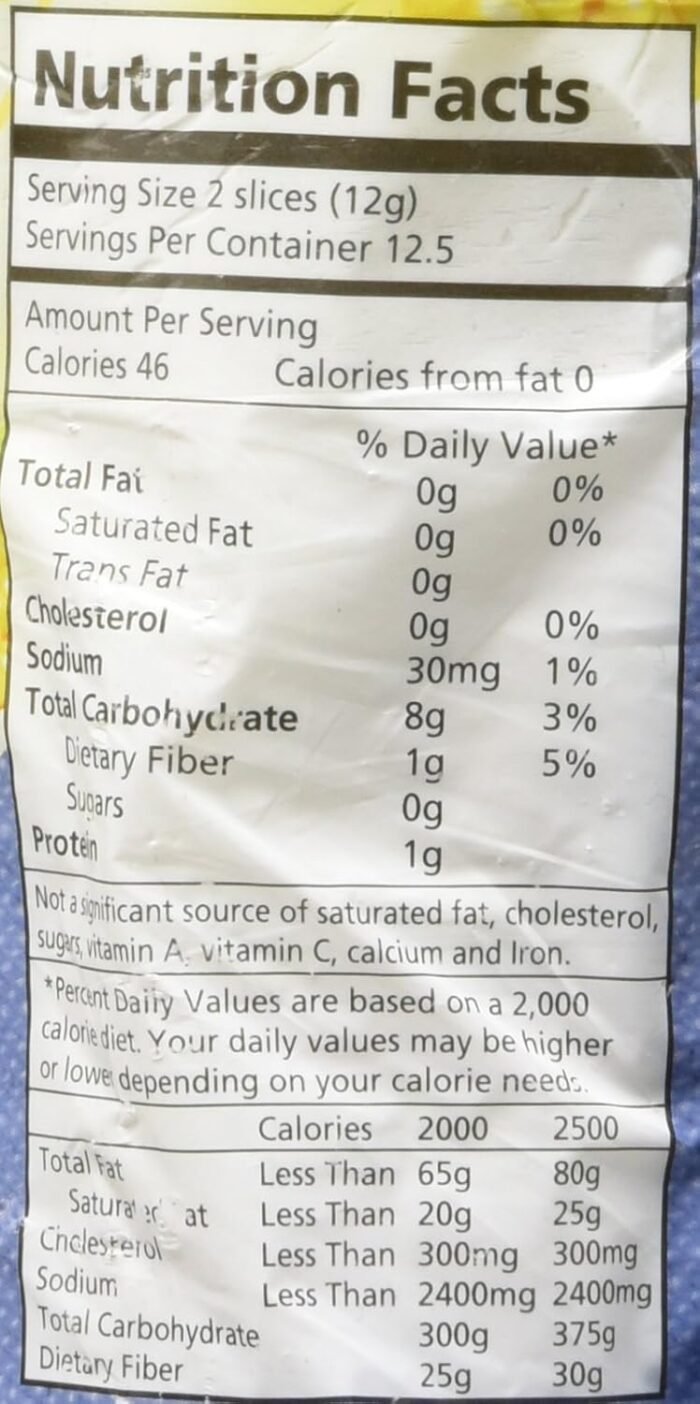 real foods original corn thins pack details image