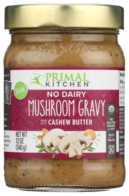 primal kitchen mushroom gravy bottle image