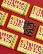 tony's chocolonely honey almond nougat image