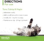 tomlyn malt hairball remedy gel for dogs gel details image