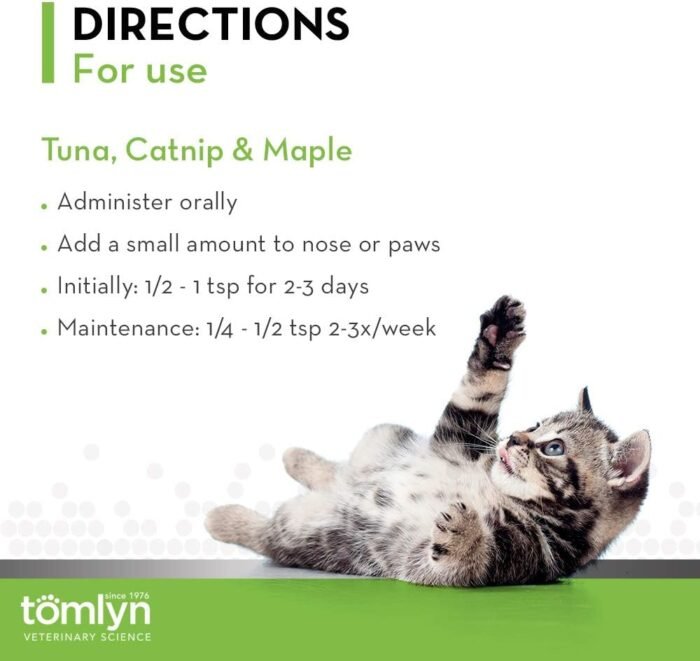 tomlyn malt hairball remedy gel for dogs gel details image