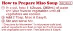 marukome easy miso original pack detail image