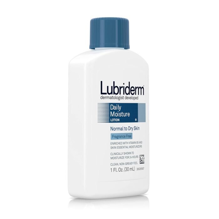 lubriderm daily moisture lotion bottle image