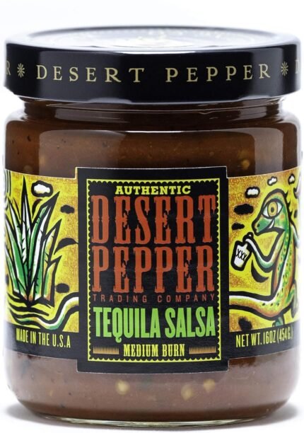 desert pepper tequila salsa, medium burn detail image