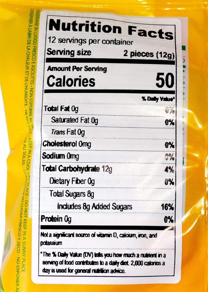 cedrinca sicilia candies pack detail image
