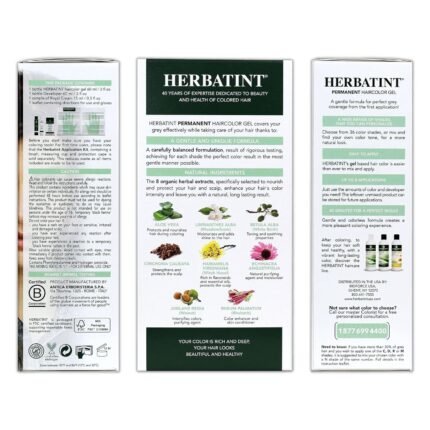 herbatint permanent haircolor gel pack details image