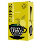 clipper tea lemon & ginger, 20 teabags pack image