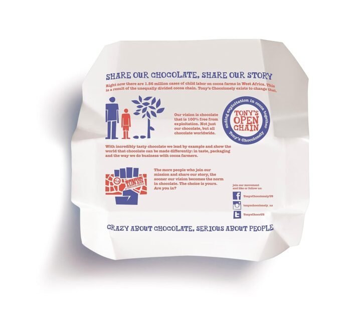 tony's chocolonely dark milk chocolate bar pack details image