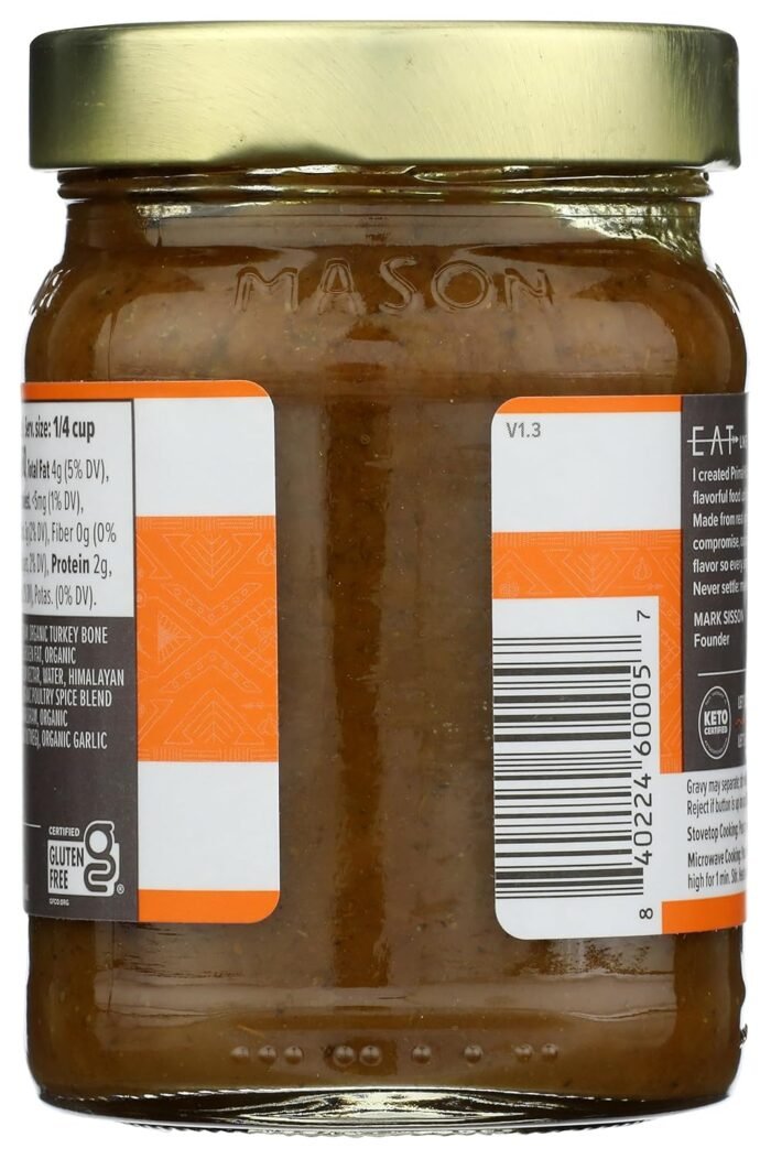 primal kitchen organic classic gravy detail image