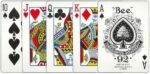 bee playing cards image