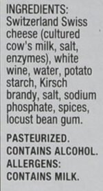 emmi cheese fondue pack detail image
