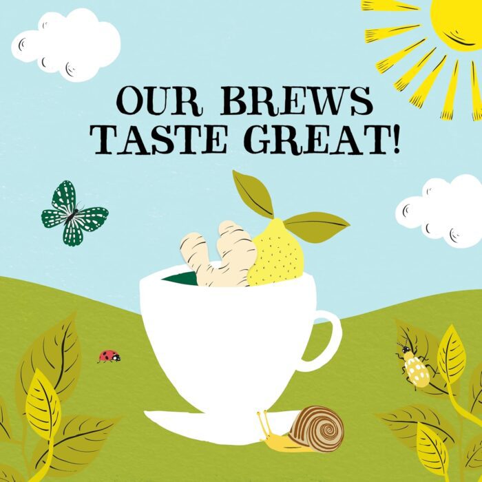 clipper tea lemon & ginger, 20 teabags image