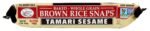 organic brown rice crackers tamari sesame pack image