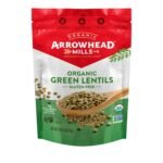 arrowhead mills green lentils pack image
