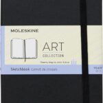 moleskine 4.5x7" art black 88 Pages sketchbook image