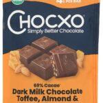 chocxo toffee almond chocolate snaps image