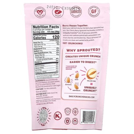 daily crunch sprouted cherry berry pack details image