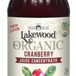 lakewood organic cranberry juice bottle image